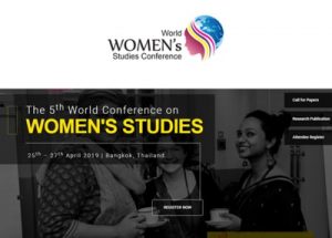 Upcoming Women’s Studies conferences