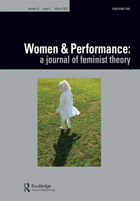 Women & Performance A journal of feminist theory
