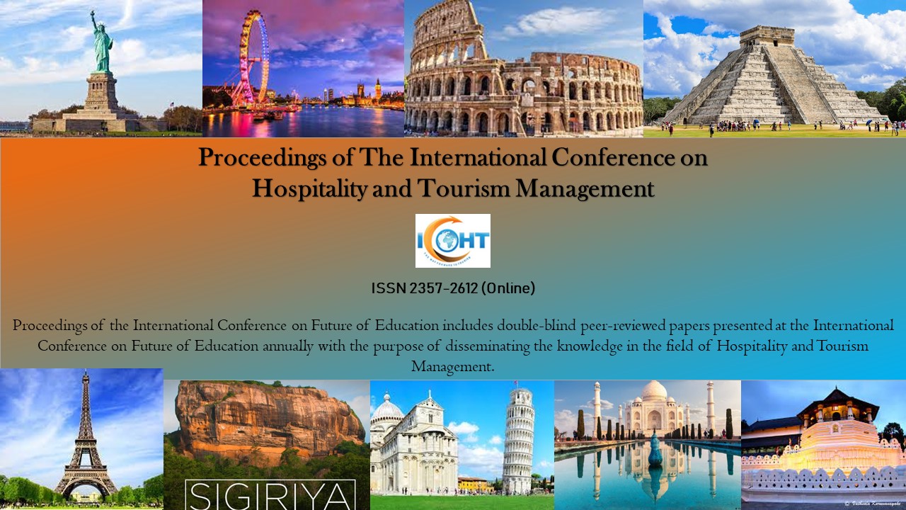 Information and Communication Technologies in Tourism 2022: Proceedings of  the ENTER 2022 eTourism Conference, January 11-14, 2022